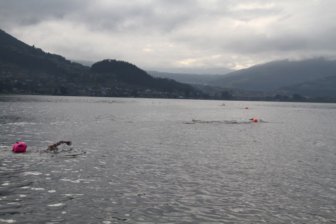 Swimming the San Pablo Lake