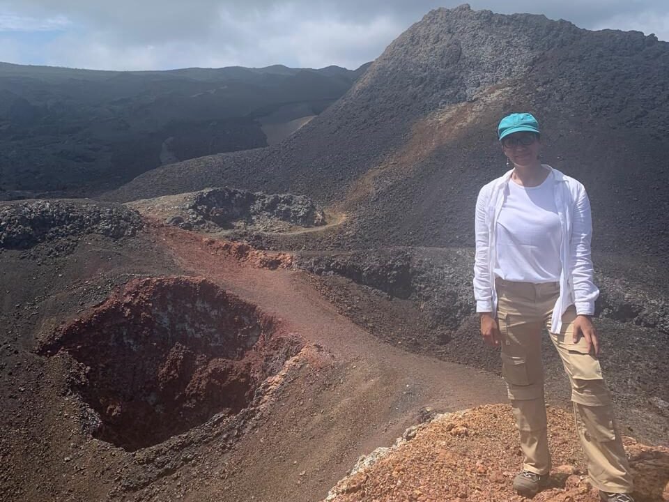 Volcan Chico fumarole, Sierra Negra Volcano, Isabela